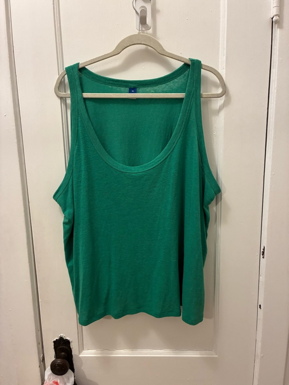 Old Navy Emerald Green Scoop Neck Tank Top